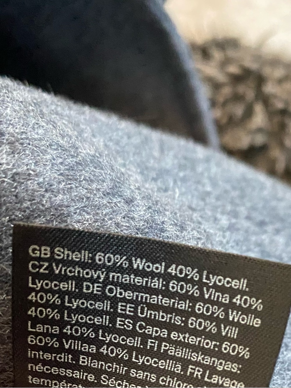 Cos Charcoal Mini Skirt View 5